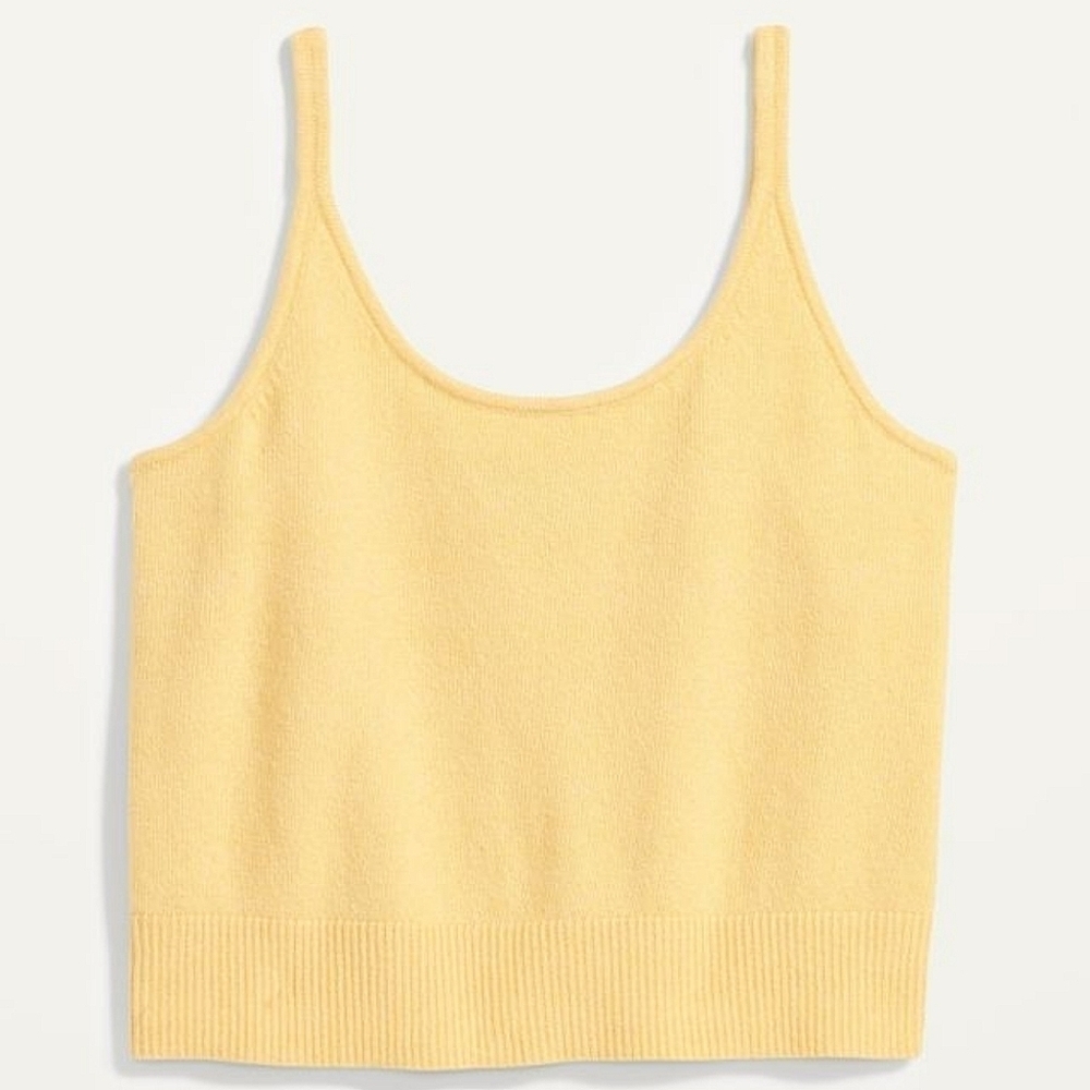 XXL - Old Navy | Cozy Cropped Sweater Tank Top